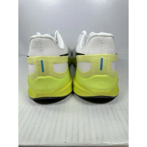 Size 12 Nike Air Zoom Structure 25 Running Mens White Cyber Black DJ7883-108 NEW